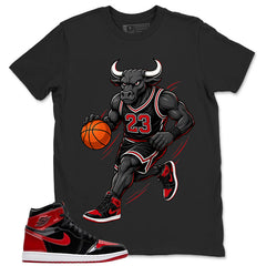 Graphic Tee to Match Patent Bred 1s - Raging Bull Shirt