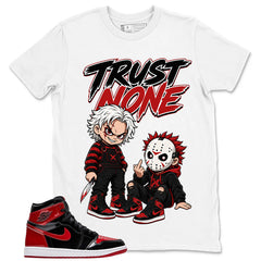 Graphic Tee to Match Patent Bred 1s - Trust None Shirt