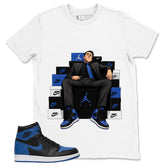 Graphic Tee to Match Air Jordan 1 Royal | Sneaker Fresh Shirt | Zadago