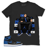 Graphic Tee to Match Air Jordan 1 Royal | Sneaker Fresh Shirt | Zadago