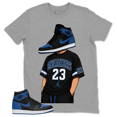Graphic Tee to Match Air Jordan 1 Royal | Sneakerhead Shirt | Zadago