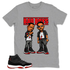 Graphic Tee to Match Air Jordan 11 Bred | Bad Boys Shirt | Zadago