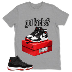 Graphic Tee to Match Air Jordan 11 Bred | Got Kick Shirt | Zadago