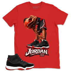 Graphic Tee to Match Air Jordan 11 Bred | Jordan 23 Shirt | Zadago