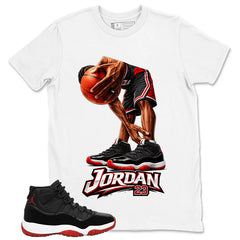 Graphic Tee to Match Air Jordan 11 Bred | Jordan 23 Shirt | Zadago