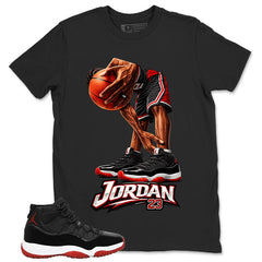 Graphic Tee to Match Air Jordan 11 Bred | Jordan 23 Shirt | Zadago