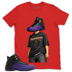 Graphic Tee to Match Air Jordan 12 Field Purple | Sneakerhead Shirt | Zadago