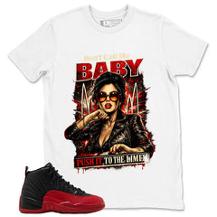 Graphic Tee to Match Air Jordan 12 Flu Game | Don't Call Me Baby Shirt | Zadago
