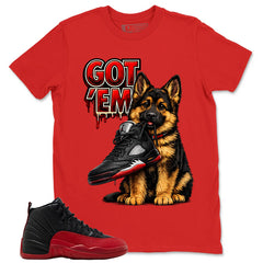 Graphic Tee to Match Air Jordan 12 Flu Game | Got 'Em GS Shirt | Zadago