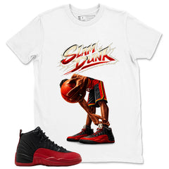 Graphic Tee to Match Air Jordan 12 Flu Game | Slam Dunk Shirt | Zadago