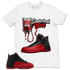 Graphic Tee to Match Air Jordan 12 Flu Game | Sneakerhead Shirt | Zadago