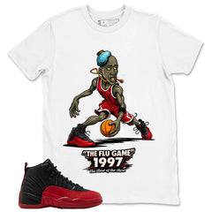 Graphic Tee to Match Air Jordan 12 Flu Game | The Flu Game Shirt | Zadago
