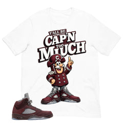 Graphic Tee to Match Air Jordan 5 Burgundy | Finesse The Bag Shirt | Zadago
