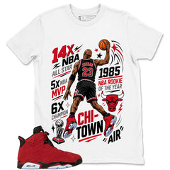 Graphic Tee to Match Air Jordan 6 Toro Bravo | Jordan 23 All Star Shirt | Zadago