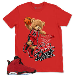 Graphic Tee to Match Air Jordan 6 Toro Bravo | Slam Dunk Shirt | Zadago