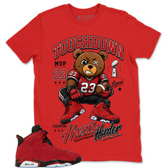 Graphic Tee to Match Air Jordan 6 Toro Bravo | Touchdown 23 Shirt | Zadago