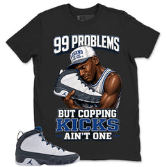 Graphic Tee to Match Flint Grey 9s - 99 Problems Shirt