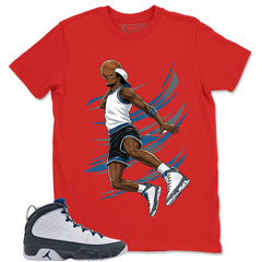 Graphic Tee to Match Flint Grey 9s - Air Baller Shirt