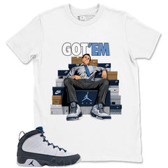 Graphic Tee to Match Flint Grey 9s - Got 'Em Boss Graphic