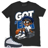 Graphic Tee to Match Flint Grey 9s - Got Em Dope Shirt