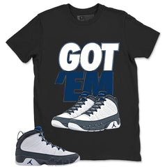 Graphic Tee to Match Flint Grey 9s - Got 'Em Graphic