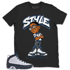 Graphic Tee to Match Flint Grey 9s - I'm Living My Best Life Shirt