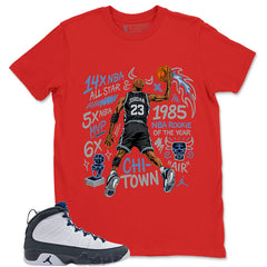 Graphic Tee to Match Flint Grey 9s Jordan 23 All Star Graphic
