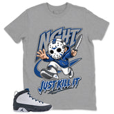 Graphic Tee to Match Flint Grey 9s - Just Kill It Graphic