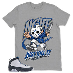 Graphic Tee to Match Flint Grey 9s - Just Kill It Graphic