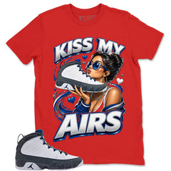 Graphic Tee to Match Flint Grey 9s - Kiss My Airs Shirt