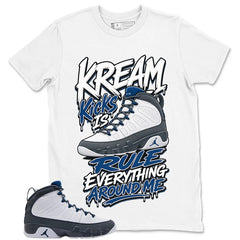 Graphic Tee to Match Flint Grey 9s - Kream Kicks Shirt