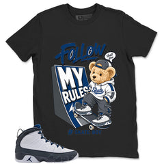 Graphic Tee to Match Flint Grey 9s - Skate Boy Shirt