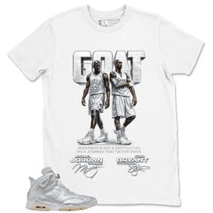 Greatest Journey Shirt - Match Air Jordan 6 x Paris Saint-Germain Metallic Silver
