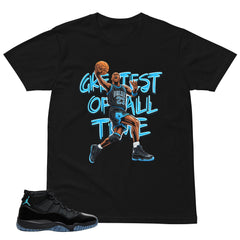 Goat Shirt - to Matching 11s Gamma Blue