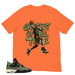 Greatest Of All Time Shirt - Match Air Jordan 4 Undefeated