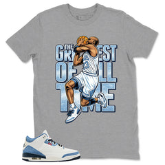 Greatest Of All Time Shirt - Match Levi’s x Air Jordan 3 Retro 'All-Star'