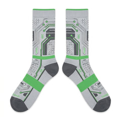 Green Bean Socks – Air Jordan 5 Retro Inspired Mid-Calf Unisex Crew Socks