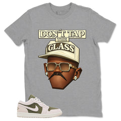 Green Medium Olive 1s Zadago Shirt Don't Tap The Glass Graphic
