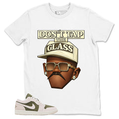 Green Medium Olive 1s Zadago Shirt Don't Tap The Glass Graphic