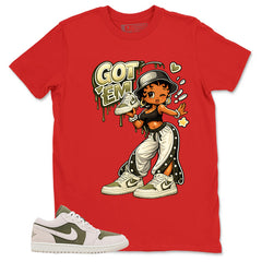 Green Medium Olive 1s Zadago Shirt Got Em Lady Graphic