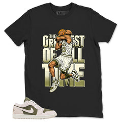 Green Medium Olive 1s Zadago Shirt Greatest Of All Time Graphic
