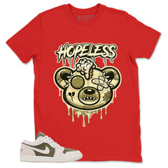 Green Medium Olive 1s Zadago Shirt Hopeless Graphic