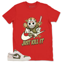 Green Medium Olive 1s Zadago Shirt Just Kill It Graphic