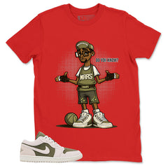 Green Medium Olive 1s Zadago Shirt Mars Blackmon Do You Know Graphic