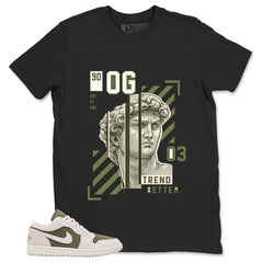 Green Medium Olive 1s Zadago Shirt Trend Setter Graphic