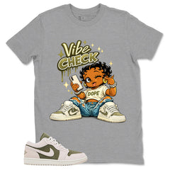 Green Medium Olive 1s Zadago Shirt Vibe Check Graphic