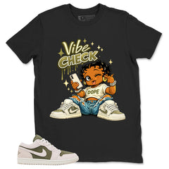 Green Medium Olive 1s Zadago Shirt Vibe Check Graphic