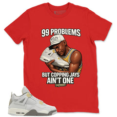 Grey Photon Dust 4s Zadago Shirt 99 Problems Graphic