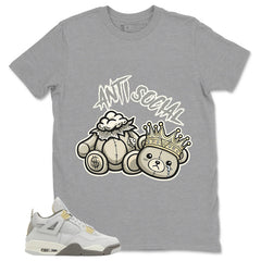 Grey Photon Dust 4s Zadago Shirt Anti Social Graphic