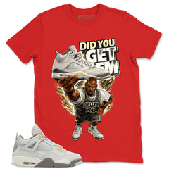 Grey Photon Dust 4s Zadago Shirt Did You Get Em Graphic